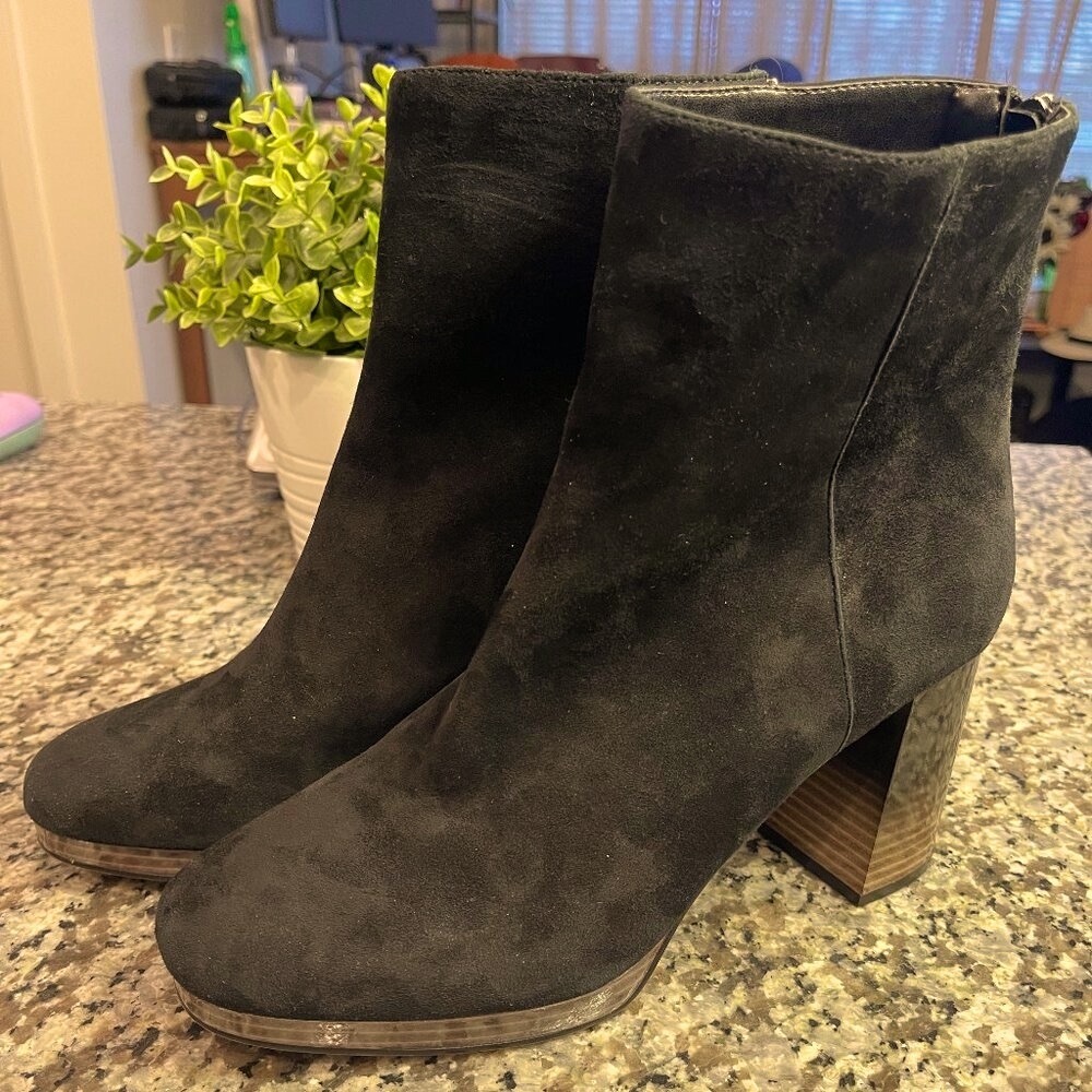NWT-NWOB- Sanctuary Heeled Boots - Size 8.5 - BRAND NEW